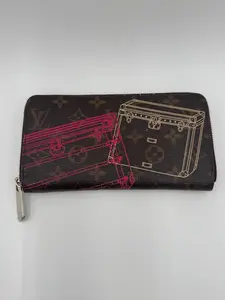 Pre-owned Louis Vuitton Canvas Small Leather Goods Monogram Trunk Zippy Wallet Limited Edition