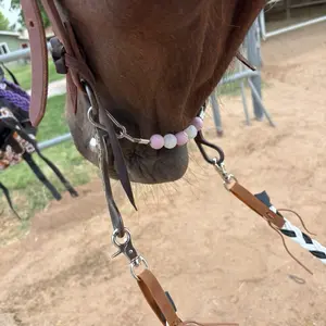 Silicone bead curb straps