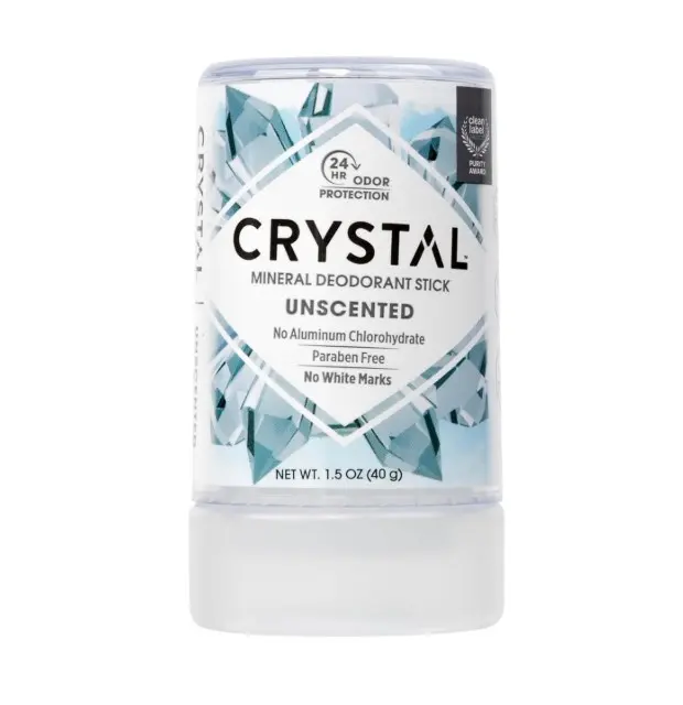 CRYSTAL Deodorant Mineral Deodorant Stick, Travel, 1.5 Ounce