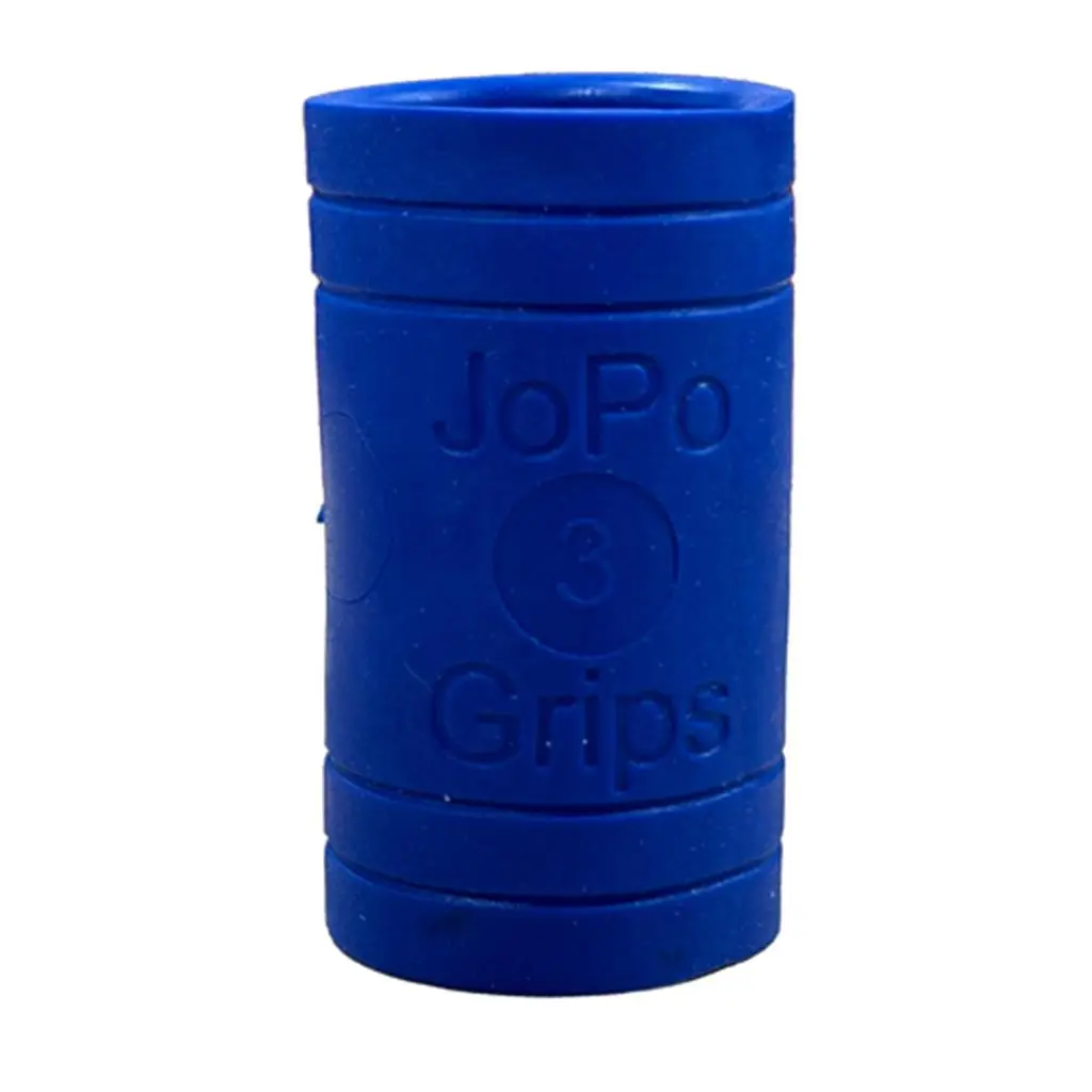 JoPo Power Flat-Oval Finger Insert - Blue, Pack of 2 Interchangeable Ergonomic Oval Bowling Grips for Adults, Dual Surfaces, Classic Feel, Effortless Release, Enhanced Control and Precision
