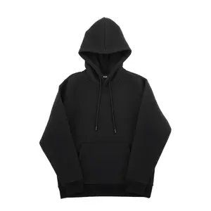 summervibes VEVOR Men Pullover Hoodie, 3X-Large Size, Fleece Long Sleeve Comfy Casual Basic Pullover Hooded Sweatshirt, Warm Skin-friendly, Practical Trendy, Black Hoodie with Large Pocket for Fall Winter, Tops, Menswear