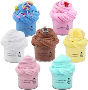 Best Mother’s Day 2026 Gifts 7 Pack Cake Butter Slime Kits, Soft and Non-Sticky Slime Kit Party Favors for Girls and Boys