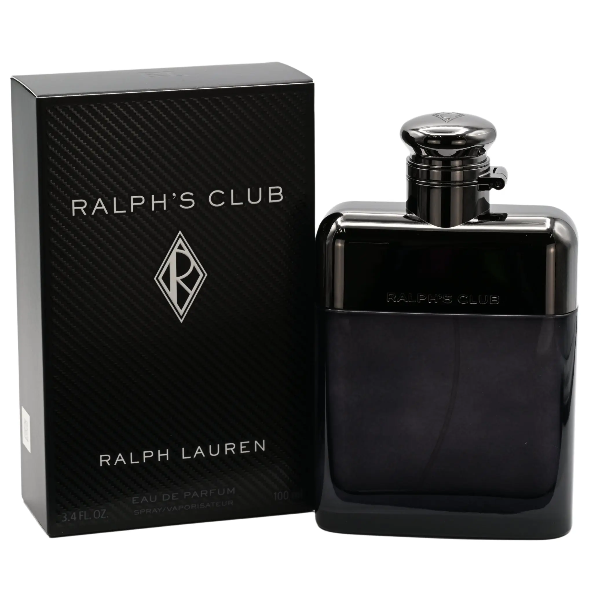 Ralph Lauren Ralph's Club Men's Eau de Parfum Spray - Aromatic Woody Soft Fragrance with Clary Sage and Cedarwood Notes, 3.4 fl oz Edp Spray