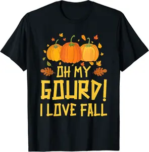 Oh My Gourd! I Love Fall Thanksgiving Autumn Pumpkin Harvest T-Shirt - Alaishasmith Shop 81B09K6PFBL5