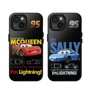 MCQuen & SaIIy 95 Couple Phone Cases 11 12 13 14 15 16 17 As A Gift Tough 2 Phone Case.