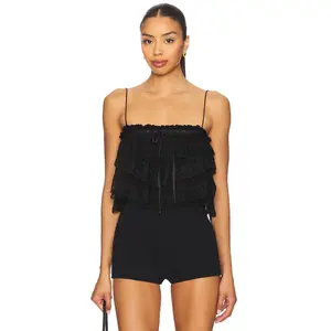 Ronny Kobo x REVOLVE Carlton Top in Black