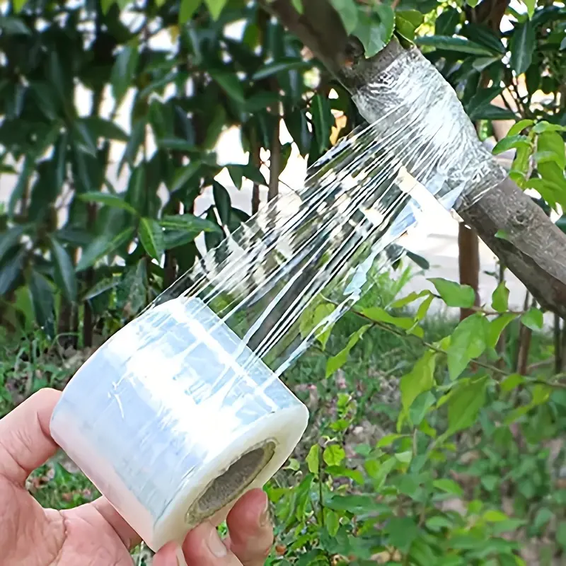 Strong Adhesive Fruit Tree Grafting Tape Stretchable & Self-Adhesive Film for Plant Protection and Wrapping Garden Plant Supplies