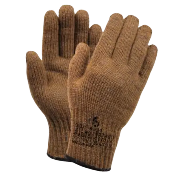 100% Wool Gloves (Coyote Brown)