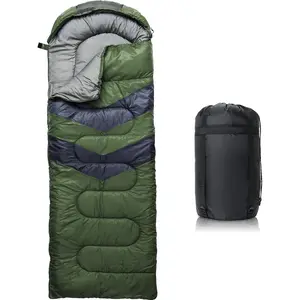 Sleeping Bags for Adults Cold Weather & Warm - Backpacking Camping Sleeping Bag for Kids 10-12, Girls, Boys - Lightweight Compact Camping Essentials Gear Accessories Hiking Sleep Must Haves