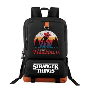 Demogorgon Stranger Things Unisex MultiCompartment Backpack, Large Capacity Laptop, Tendy Youth Student Bag, Casual School & Travel Backpack, Ideal Gifts For Family & Friends | 17.3"*11.4"