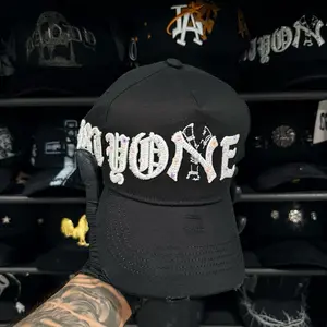 1:1 Thirty One Hats Concrete Jungle G5 Black Cap with Letters Perfect for Streetwear Trendy Urban Style