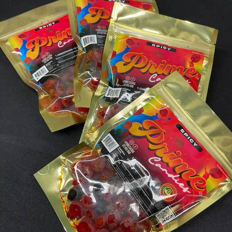 GUSHERS SUPREME !  7oz pouch with the most original spicy , sweet twist ever given to deliciousness.