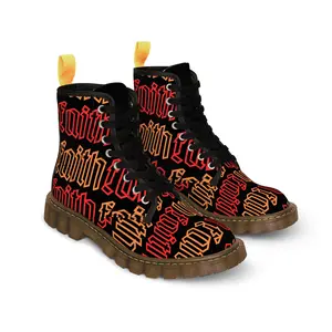 Italian Collection Men's Canvas Boots