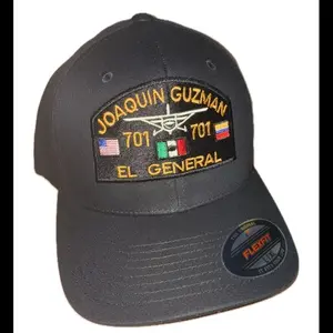 El General 701 Black Flexfit Hat trucker snapback