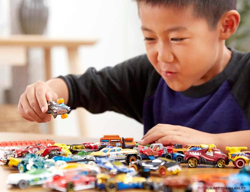 Hot Wheels 24-Car Random Assortment Party Pack 2014 and Newer - Includes 24 Cars for Parties or Collection Building - Perfect for Kids & Adults