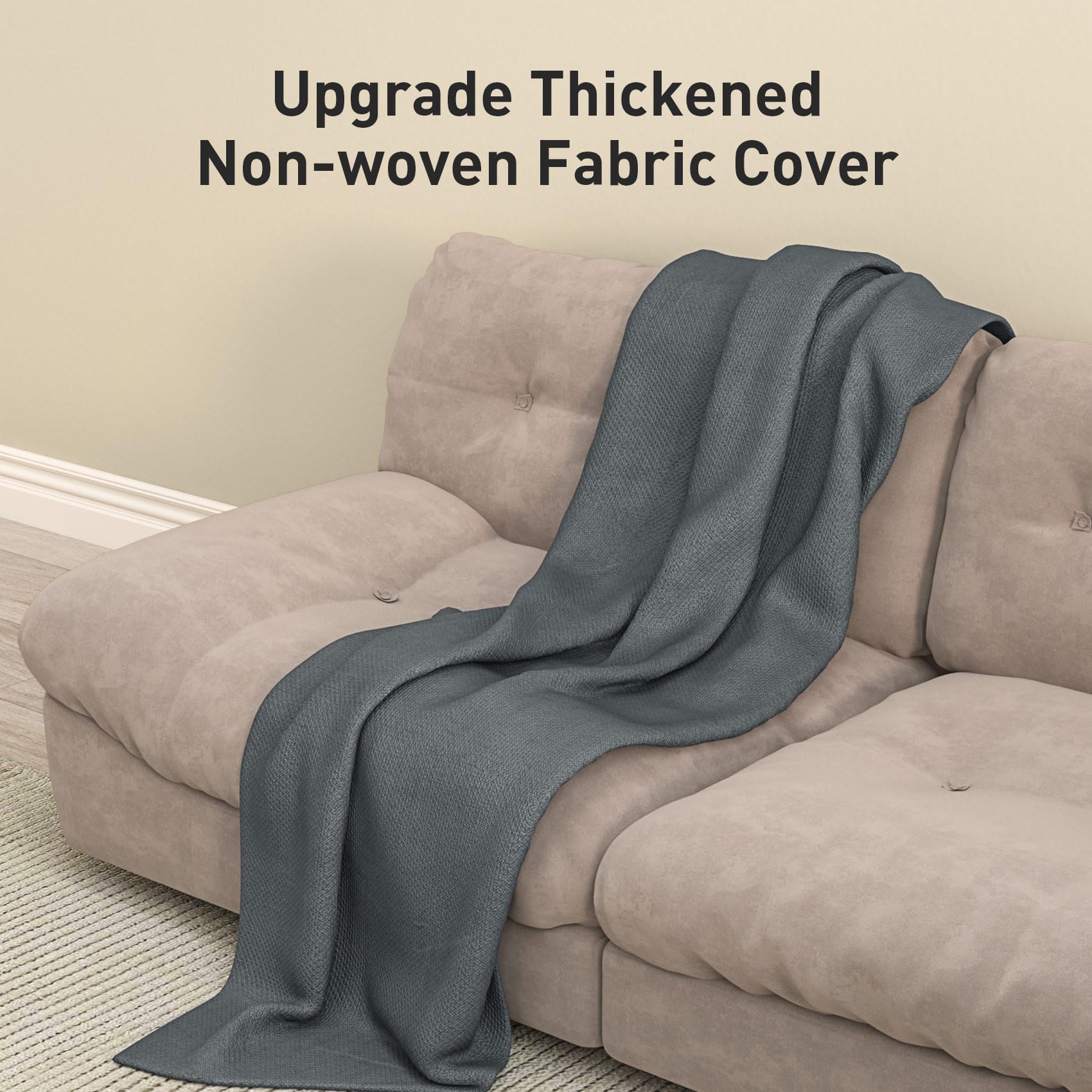 Portable Wardrobe Closet for Hanging Clothes Folding Heavy Duty Clothes Rack with Cover Large Covered Freestanding Foldable Closets Bedroom Armoire Storage Garment Racks