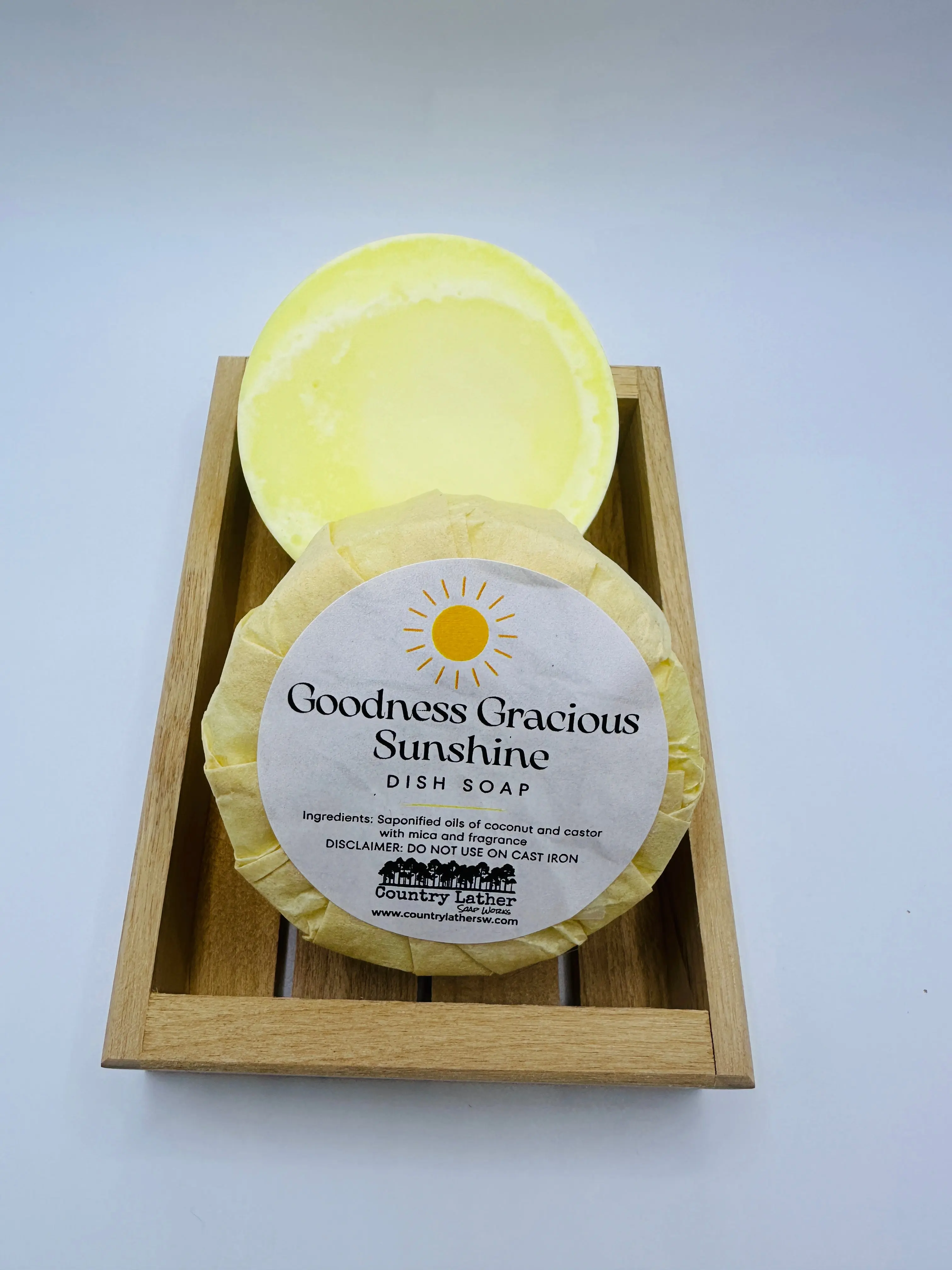 Goodness Gracious Sunshine Solid Dish Soap Refill