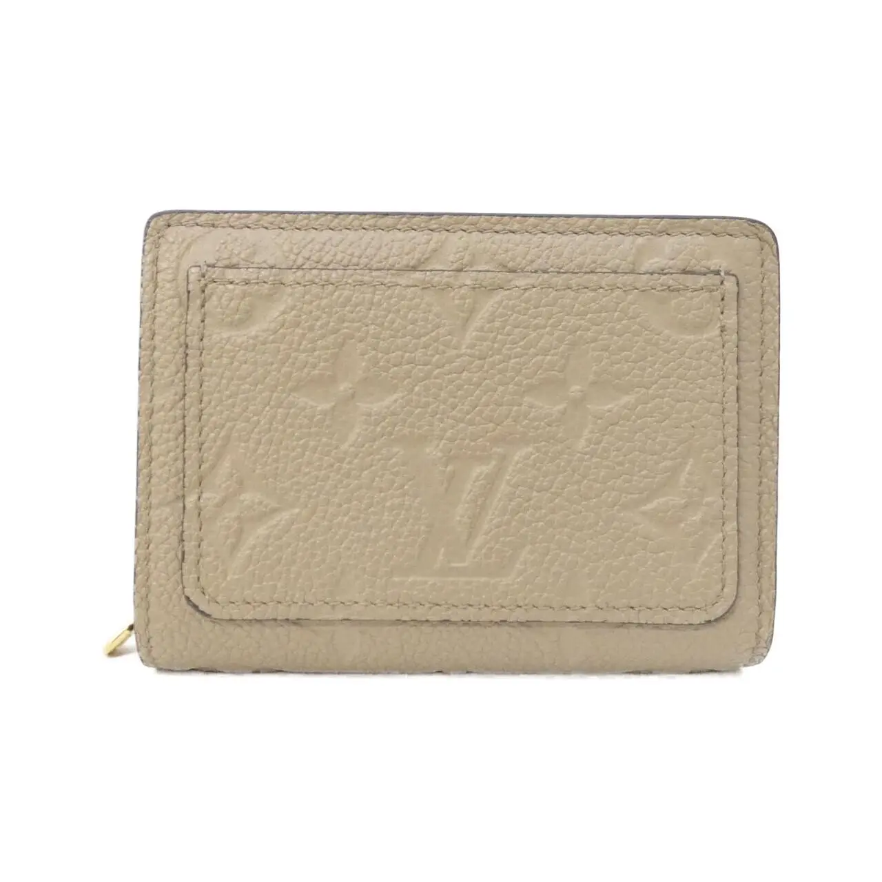 Pre-owned Louis Vuitton Calfskin Small Leather Goods Monogram Empreinte Wallet