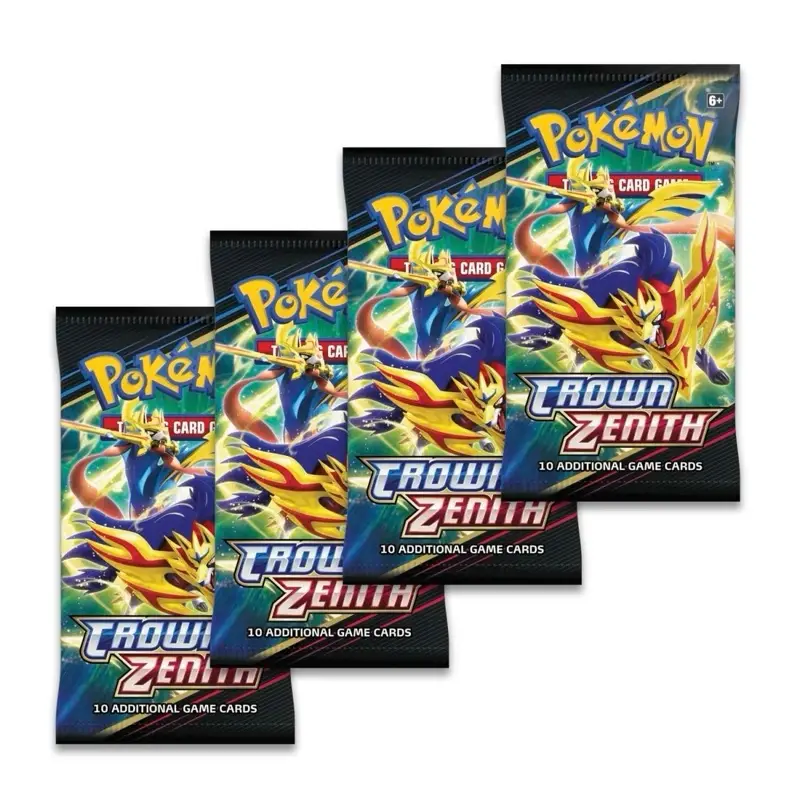 Pokemon Sword & Shield Crown Zenith Booster Packs (LIVE RIP)