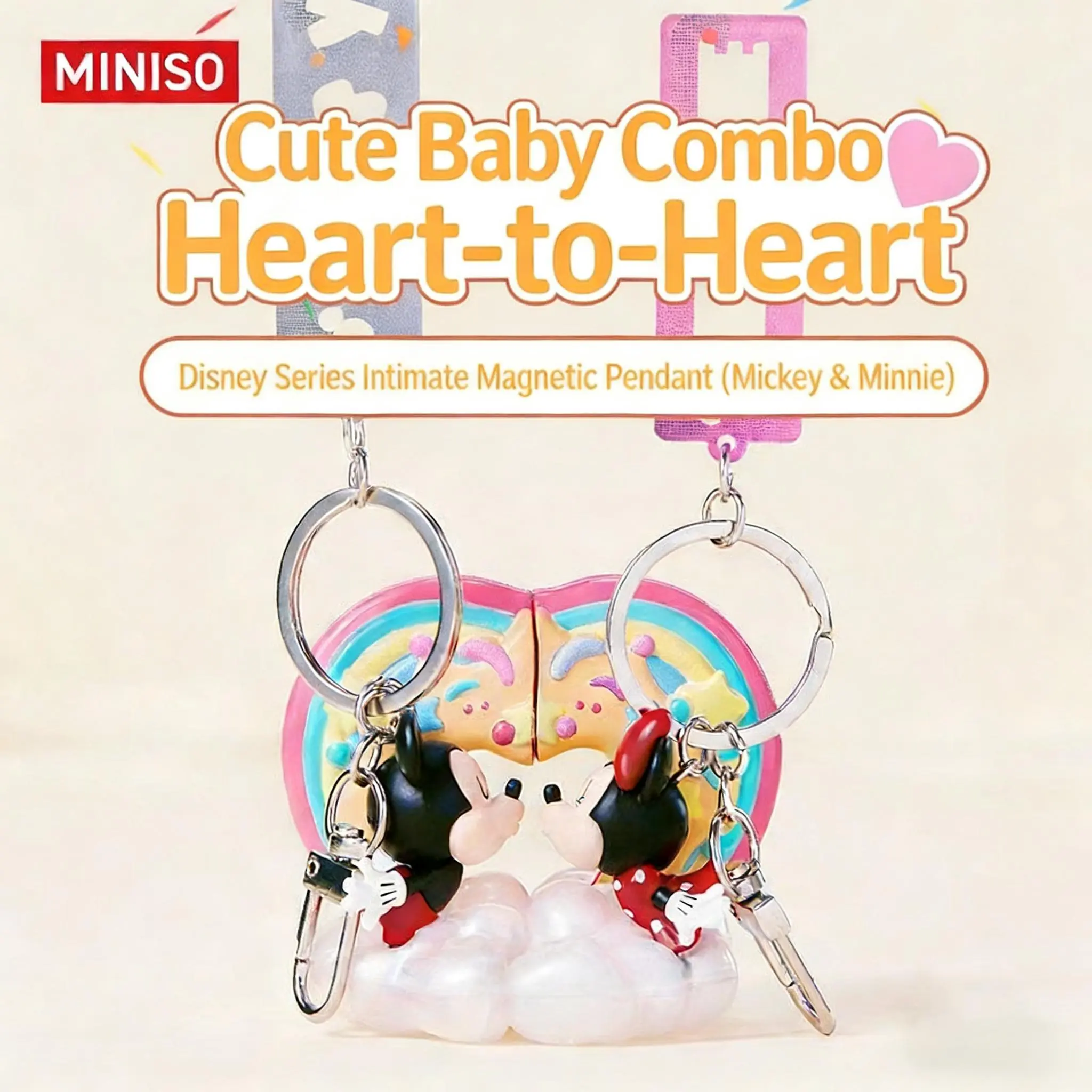 Disney Magnetic Couple Pendant Necklaces - Intimate Matching Jewelry Sets for Couples Valentine's Day Gift  Romantic Gift for Couples & Lovers