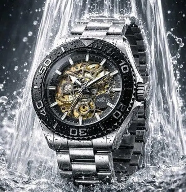 Invicta Objet D Art Automatic Men's Watch - Skeleton Dial 43mm Stainless 69762