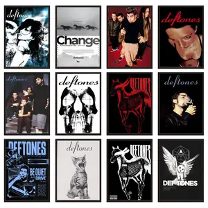 Saturday Night D-Deftones Poster HD Waterproof Art Poster Wall art print Hanging Wall Art art suitable for living room bedroom bar parlor home decor gift fade-Resistant, Non-sticky, vibrant Dly Wall print