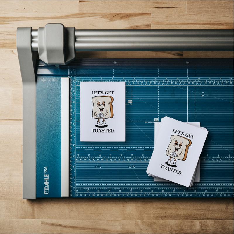 Let’s get toasted - SkateBuddy Greeting Card | humor card | Birthday | Sticker | For Her | For Him | Stoner | Stoner Kit | Gift for stoners