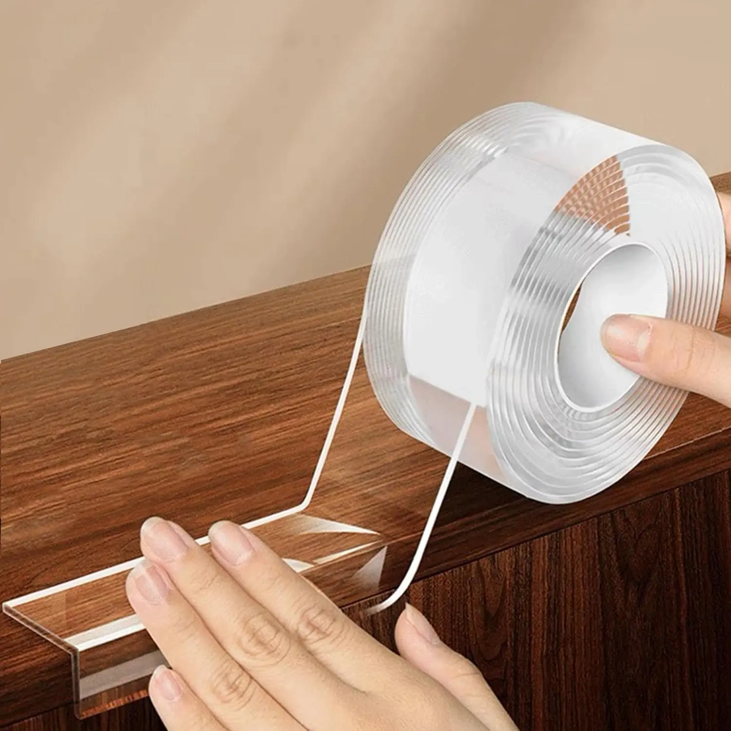 1.57 in x 9.84 FT,Corner Protector Baby,Clear Edge Protector Strip,Sharp Edge Wrap Cover Tape,Self Adhesive Protective Bumper Guards  Cabinet Door,Desk,Glass Table,Bed Furniture and Wall