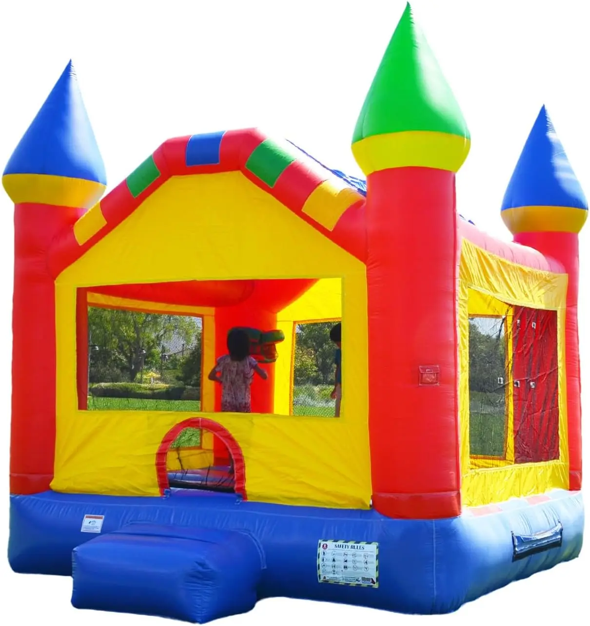 13x15 Castle Commercial Inflatable Bounce House Jumper with Blower