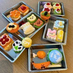 Super Mini Taba Squishy Handcrafted Realistic Food Cute Toy
