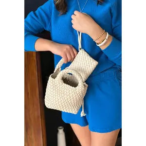 Rachel Mini Tote, Off White