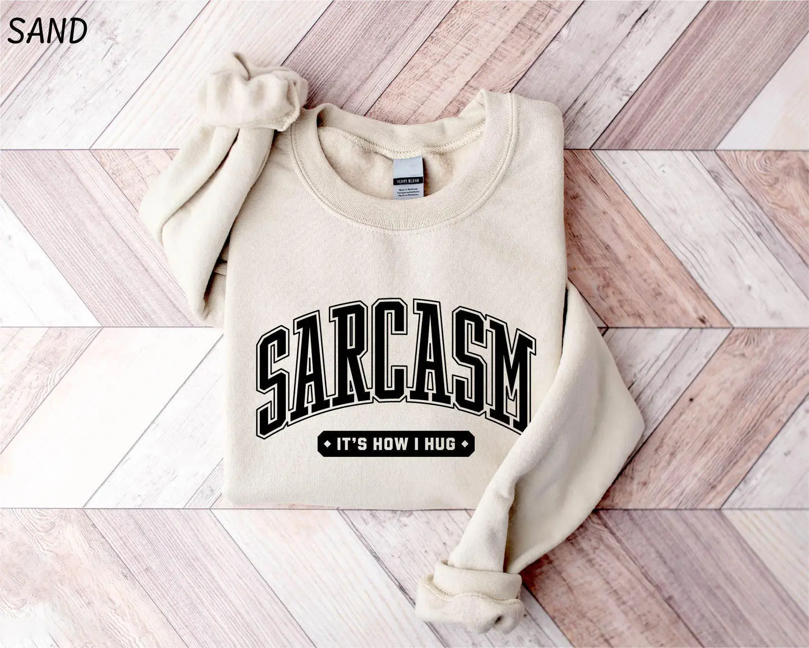 [Sale off up to 50%] Sarcasm Sweatshirt, It's How I Hug Sweater, Funny Gift Idea, Sarcastic T-Shirt, Funny Sweatshirt, Adult Humor Shirt, Funny Quote Shirt
