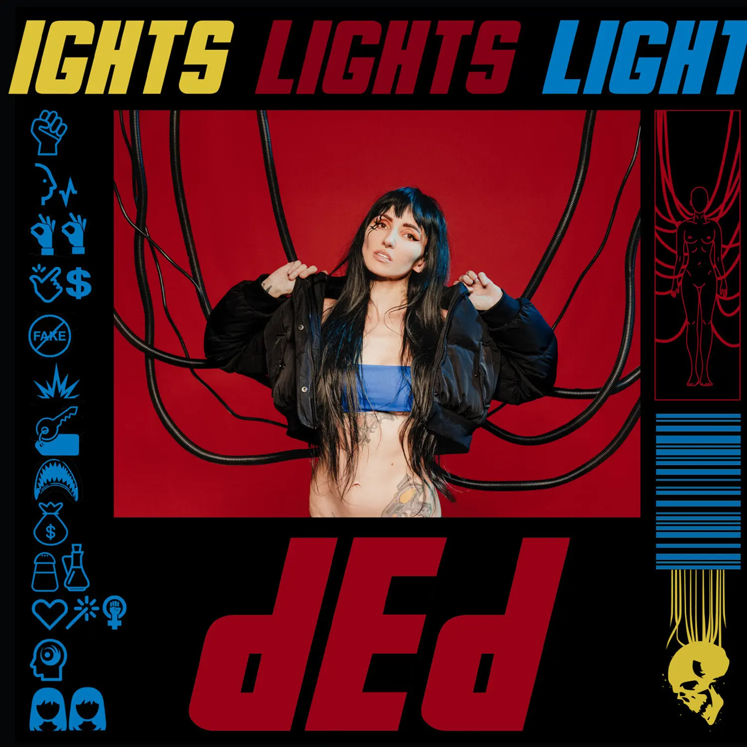 Lights - Ded Explicit Album Music CD
