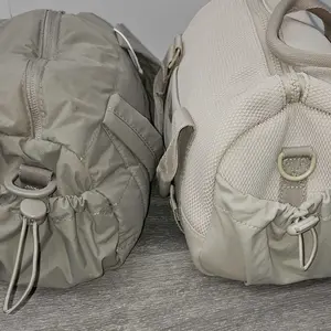 BAGSMART Reiki Gym Bags for Women: Mini (9.8×5.9×5.9in) / Medium (16.9×8.6×7.6in) | Yoga Mat Duffle Bag with Wet & Dry Pocket, Quilted Sports Bag for Weekend/Swimming SpringStatements