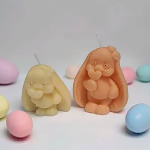 Long-ear Bunnies Shaped Scented Candles