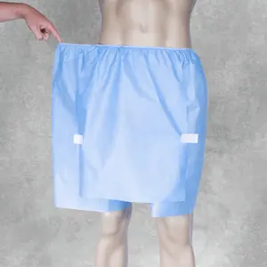 Disposable Urology & Colonoscopy Exam Shorts - Made in the USA - 50 pcs