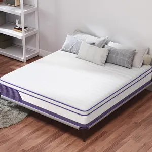 12''Medium Firm Hybrid Mattress Memory Foam Pocket Spring beds mattress included Twin Full Queen King Size In a Box Home Comfy Modern motion isolation