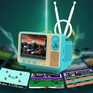 Retro Handheld Games Console with 308 Classic Games 3 Inch Screen Mini TV Video Games Player Support AV Output Electronic Games Xmas Gift for Boys Girls 4-12