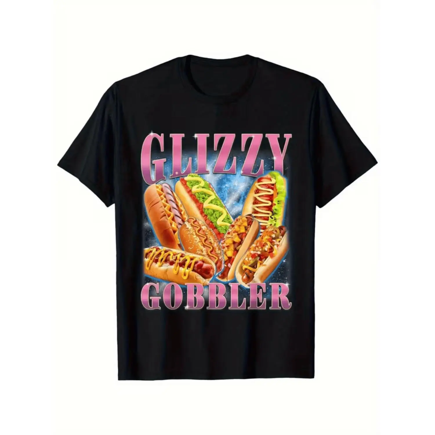 Women's Casual Short-Sleeve Round Neck T-Shirt - Summer Breathable, Bread Trendy Print, Machine Washable, Regular Fit Casual Streetwear Top for Leisure, T Shirts, Casual Matching Clothing