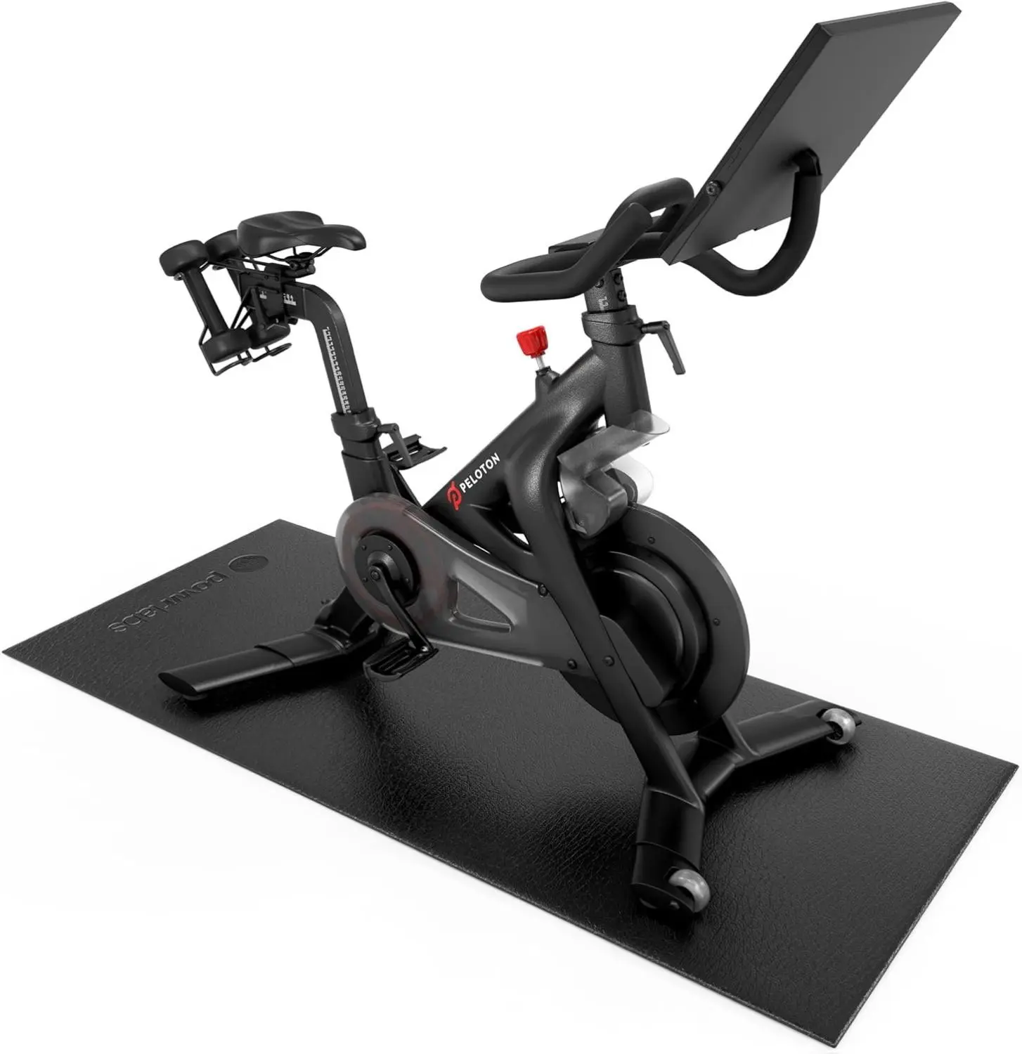 Bike Trainer Mat Compatible with Peloton – Indoor Cycling Floor Pad for Treadmill & Exercise Equipment, Protects Carpet & Hardwood Floors