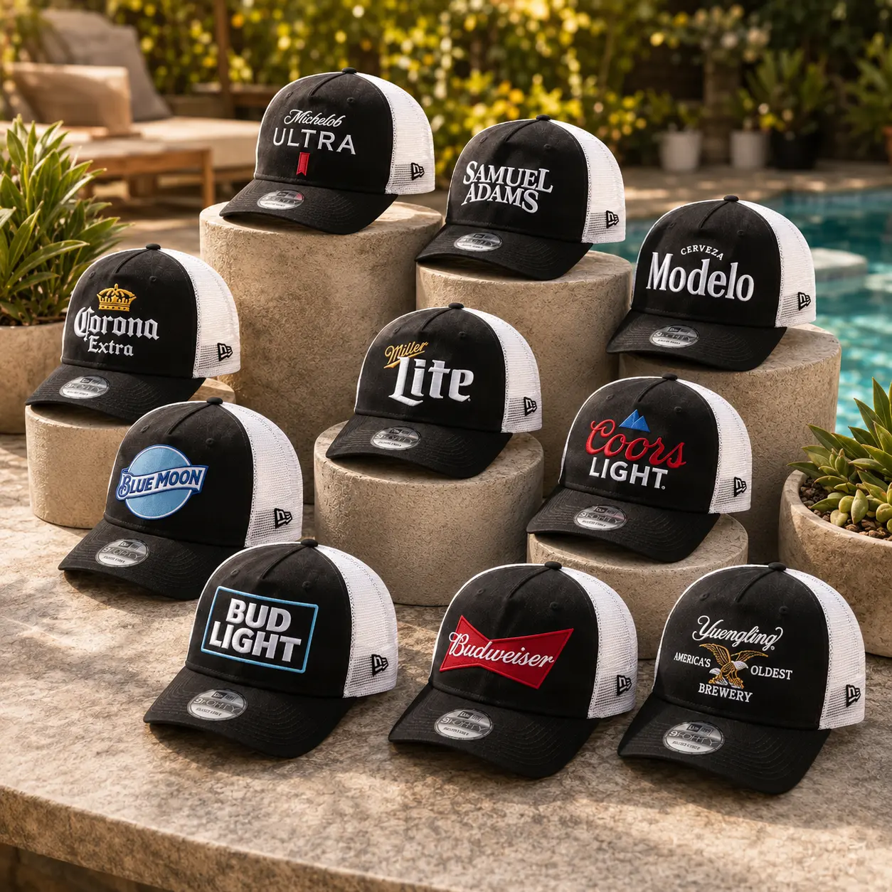 Beer Inspired Embroidered Baseball Cap, Vintage Dad Hat for Men Women, Adjustable Curved Brim Casual Sports Cap, Classic Brewery Style Embroidery Hat, Everyday Outdoor Streetwear Golf Fishing Travel Gift, Multiple Designs