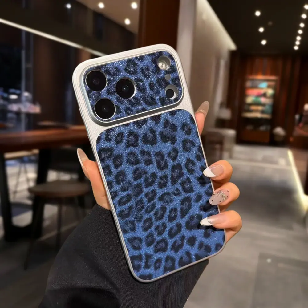 Fashion leopard print phone case for iPhone 17 Pro Max 16 pro max