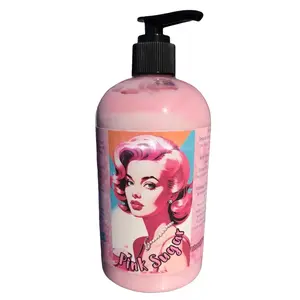 Pink Sugar Hydration Pump Lotion for Body Care and Skin Repair