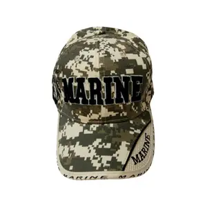 Jwm 10053 US Marines Cap Camo - pack of 6