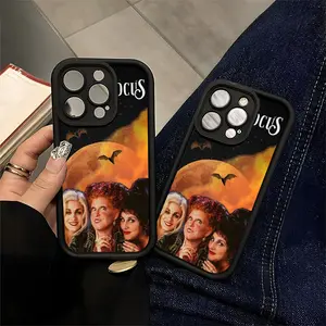 Hocus PocuS Witches Halloween Phone Case Compatible with iPhone 11/12/13/14/15/16 (Pro Max/Plus) Spooky Magical Design