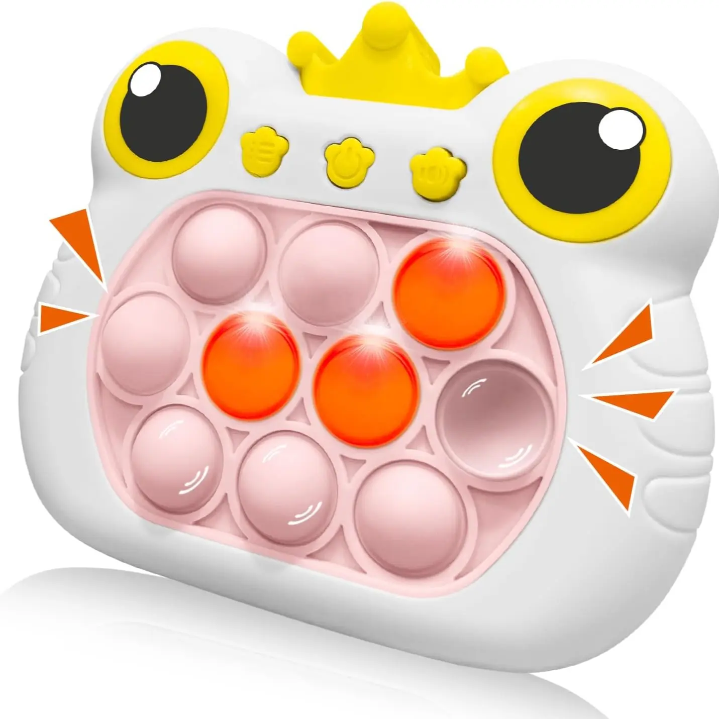 Puzzle Game Machine Stress Relief Toy, Enhances Focus Memory Hand-Eye Coordination Logic Thinking, Random Color Lights, Requires Batteries, Stress Relief Fidgeting, Stress Relief Gadgets