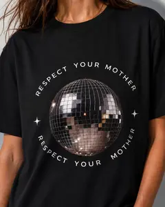 Respect Your Mother Shirt, HS Inspired Disco Ball Tee, Concert Outfit