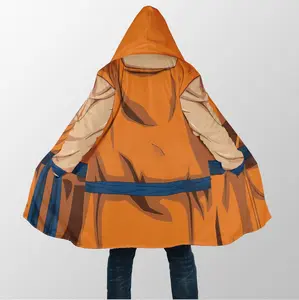 Dragon Ball Characters Dream Cloak Coat, Anime Dragon Ball Men's Women's Hooded coat, Fleece Jackets Coats, Gift For Men And Women