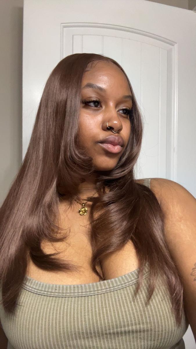 Item: Chocolate Brown, 9x7 Lace