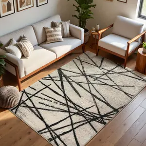 Modern Minimalist Carpet for Living Room Bedroom Kitchen, Indoor Rug Mat Pad, Home Decorative Rug, Stylish Home Decor, Comfortable and Durable Flooring